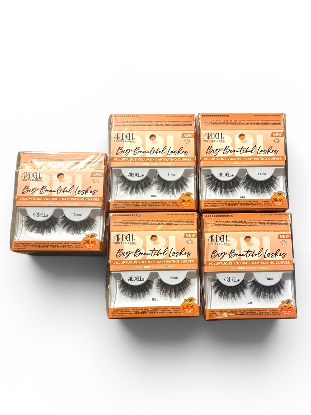 Resellers Bundle - Ardell Big Bold Beautiful Lashes with Blue Glue (20 pack) NIB